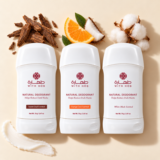 Pack 3 Déodorants Stick Tahara 70g - Orange Coco, Oud, Musc Blanc