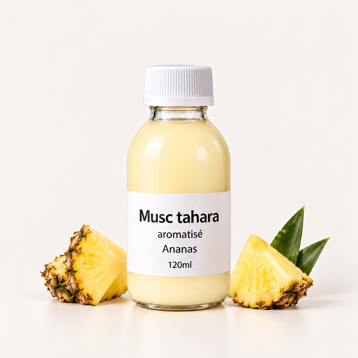 Musc Tahara aromatisé sans alcool en vrac Ananas (vue 3) – Tahara Maroc