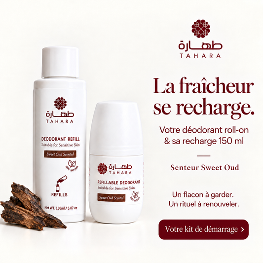 Kit Déodorant Naturel Rechargeable Oud