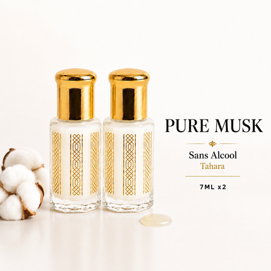 Duo Musc Tahara sans alcool 7ml — Tahara non aromatisé