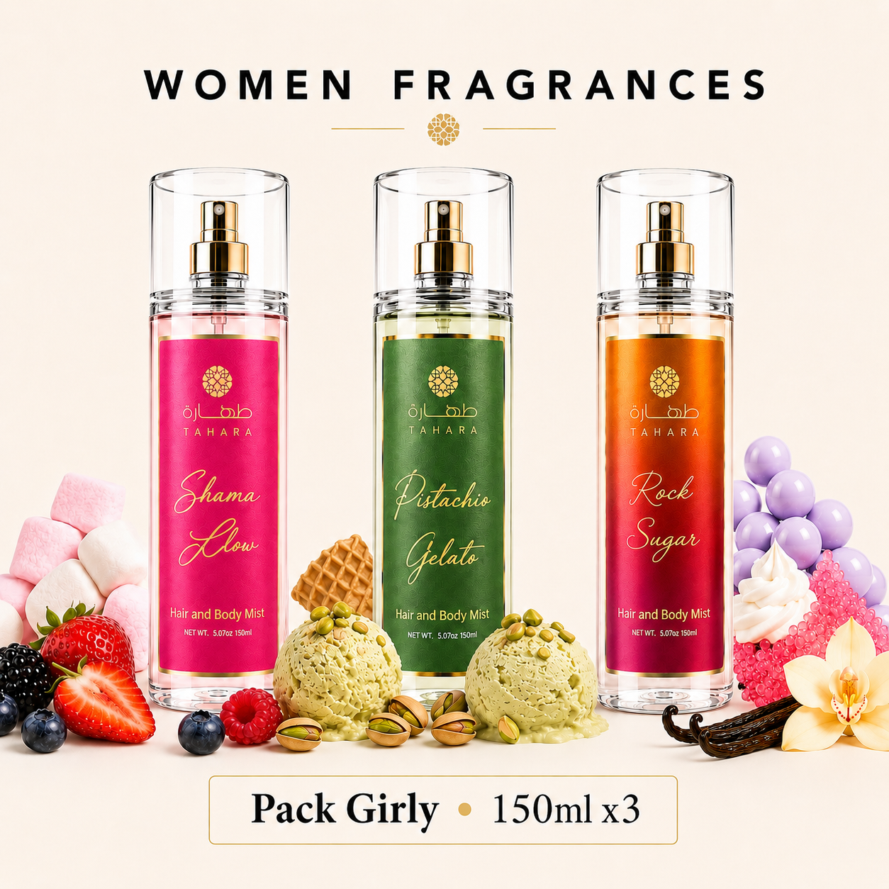 Trio Brume Girly - 150ml x 3