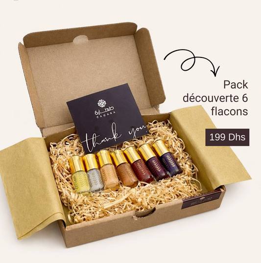 Pack découverte 6 flacons