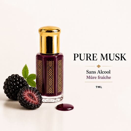 Musc Tahara aromatisé 7ml - Mûres