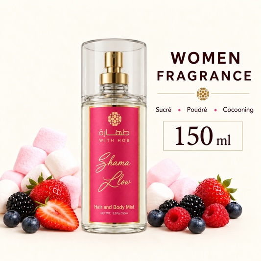 Brume parfumée corps et cheveux 150 ml Marshmallow – Tahara Maroc