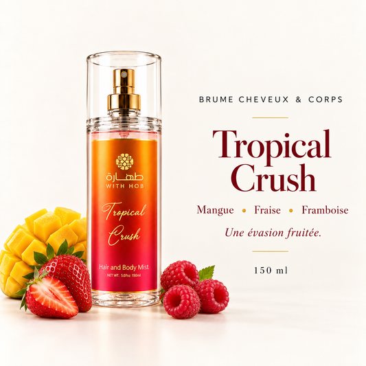 Brume parfumée corps et cheveux 150 ml Tropical Crush – Tahara Maroc
