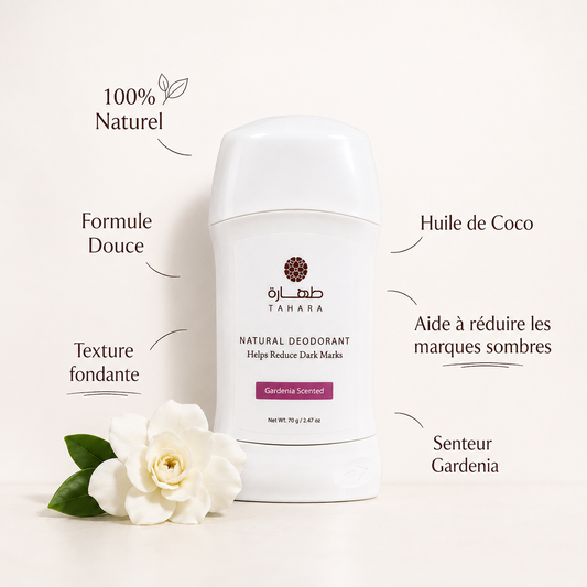 Tahara Maroc déodorant naturel gardénia stick 