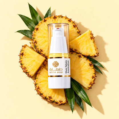 Musc aromatisé sans alcool 18 ml Ananas – Tahara Maroc