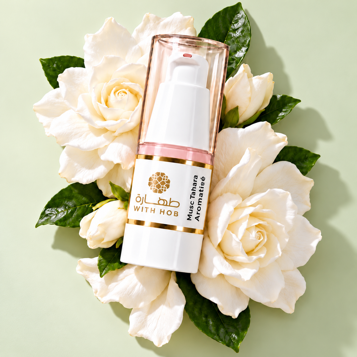 Musc aromatisé sans alcool 18 ml Gardénia – Tahara Maroc