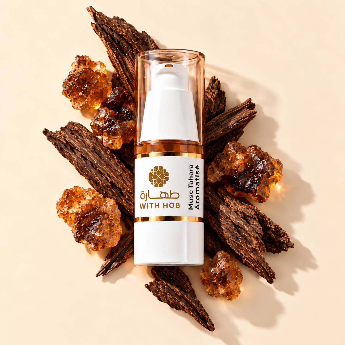 Musc aromatisé sans alcool 18 ml Oud Malaki – Tahara Maroc
