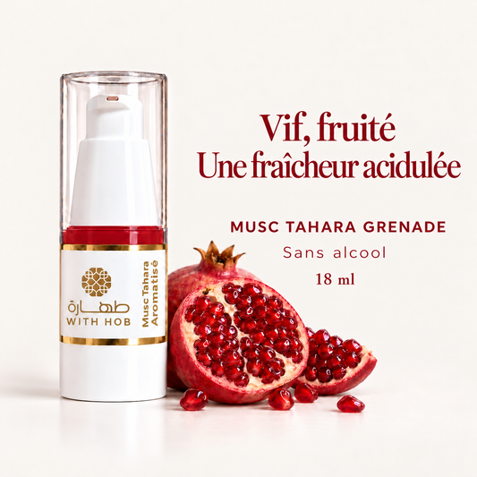 Musc aromatisé sans alcool 18 ml Roumman – Tahara Maroc (vue 2)