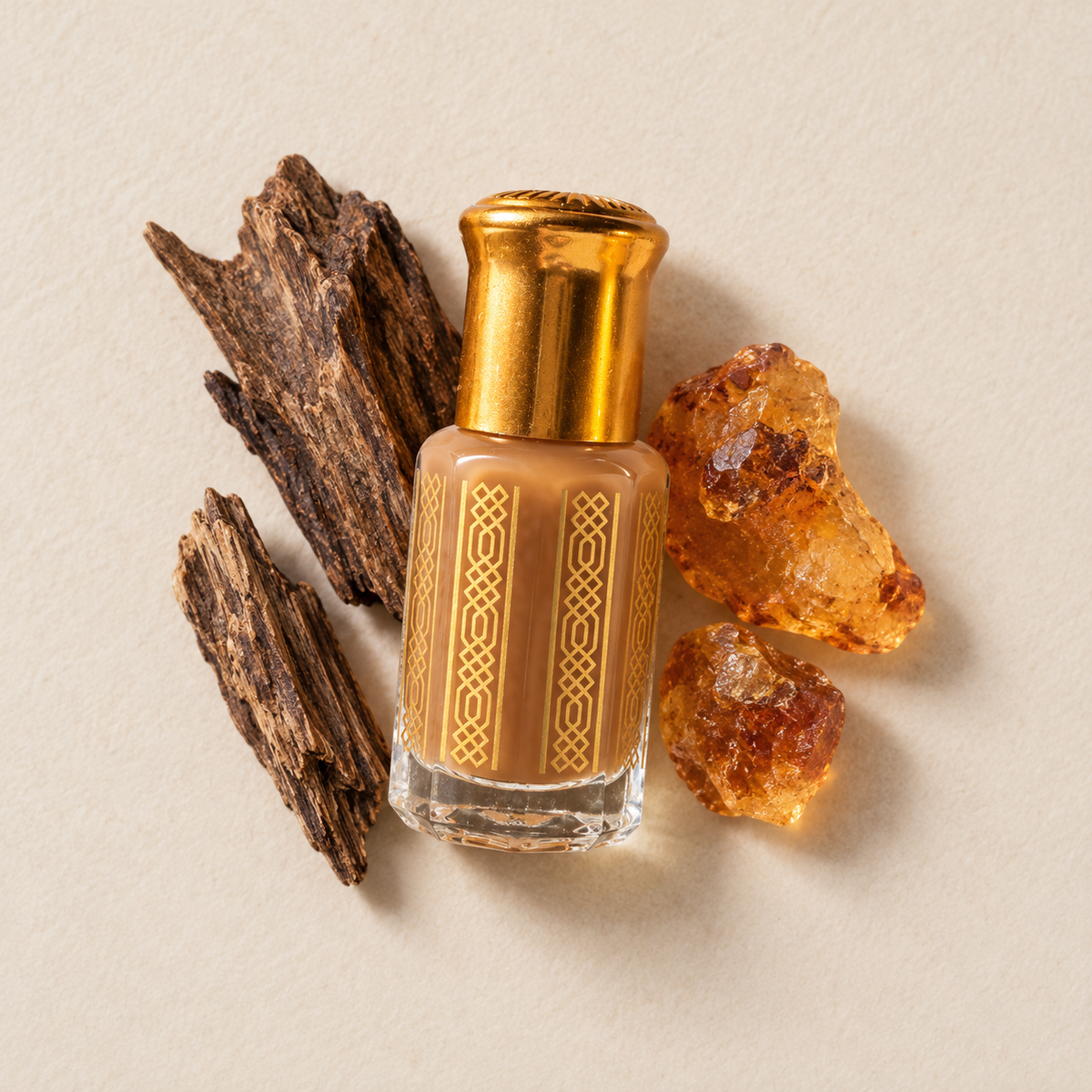 Musc aromatisé sans alcool 7 ml Oud Malaki – Tahara Maroc