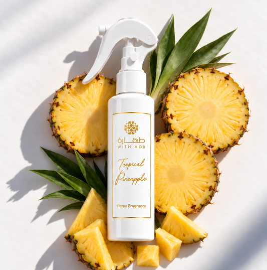 Parfum d'ambiance textile et maison 200 ml Ananas – Tahara Maroc