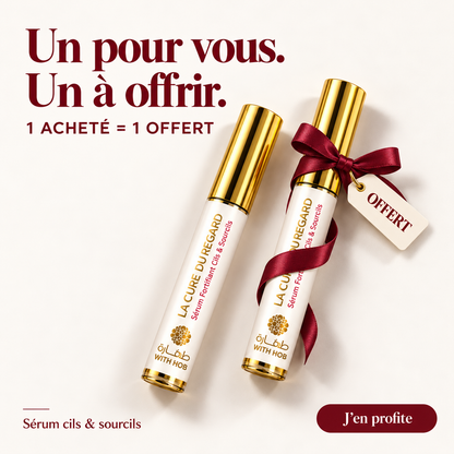 Sérum cils et sourcils naturel aux 12 huiles végétales – Tahara Maroc