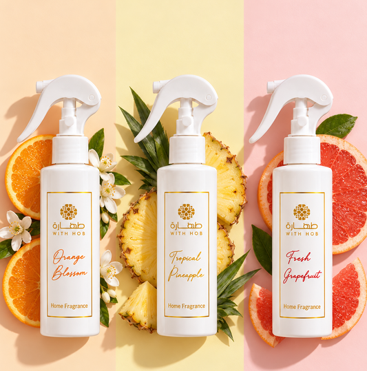 Trio parfums d'ambiance textile et maison 200 ml x 3 – Tahara Maroc